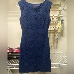 Jessica Howard Navy Blue Dress